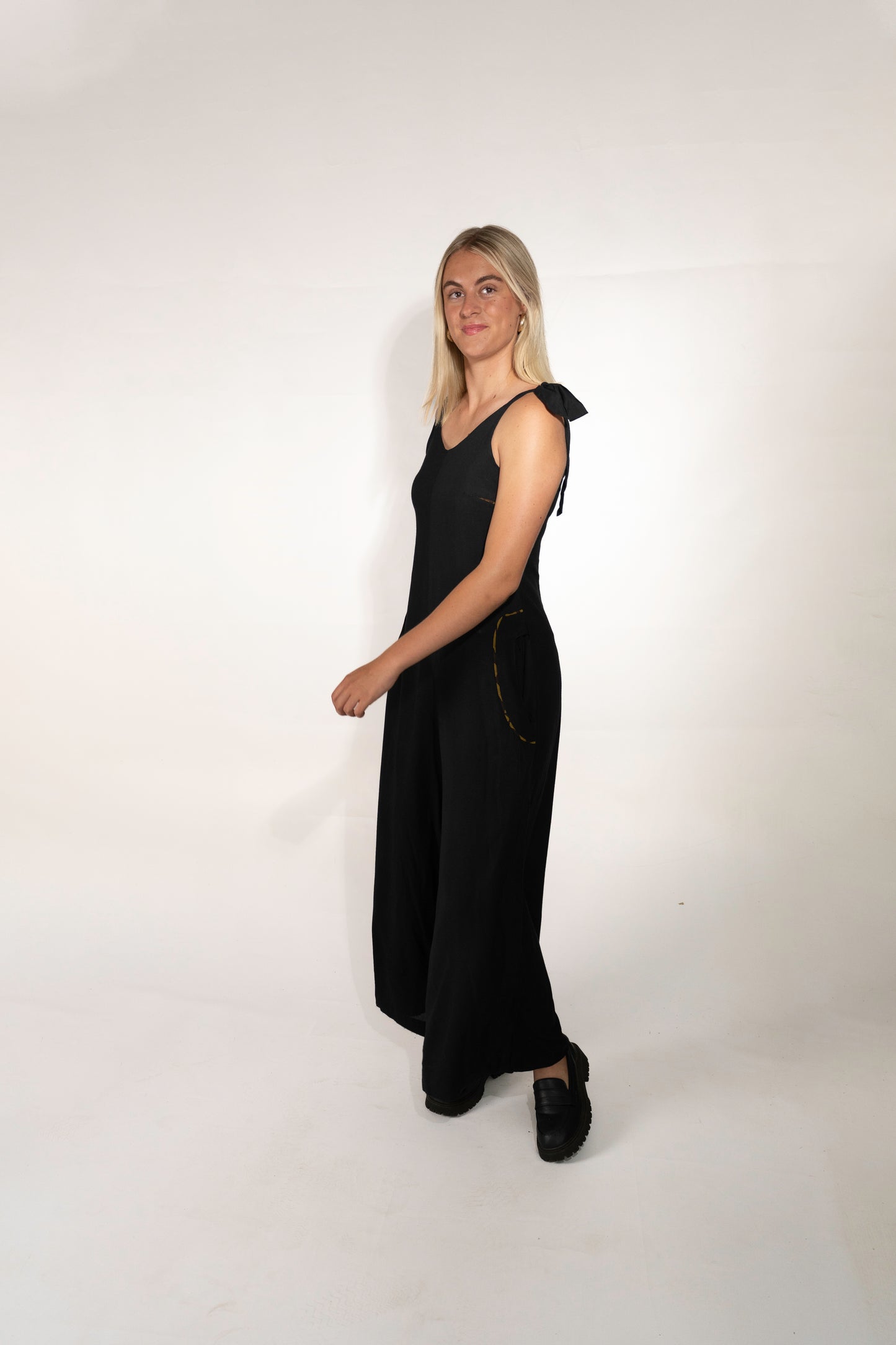 Black Tie Jumpsuit