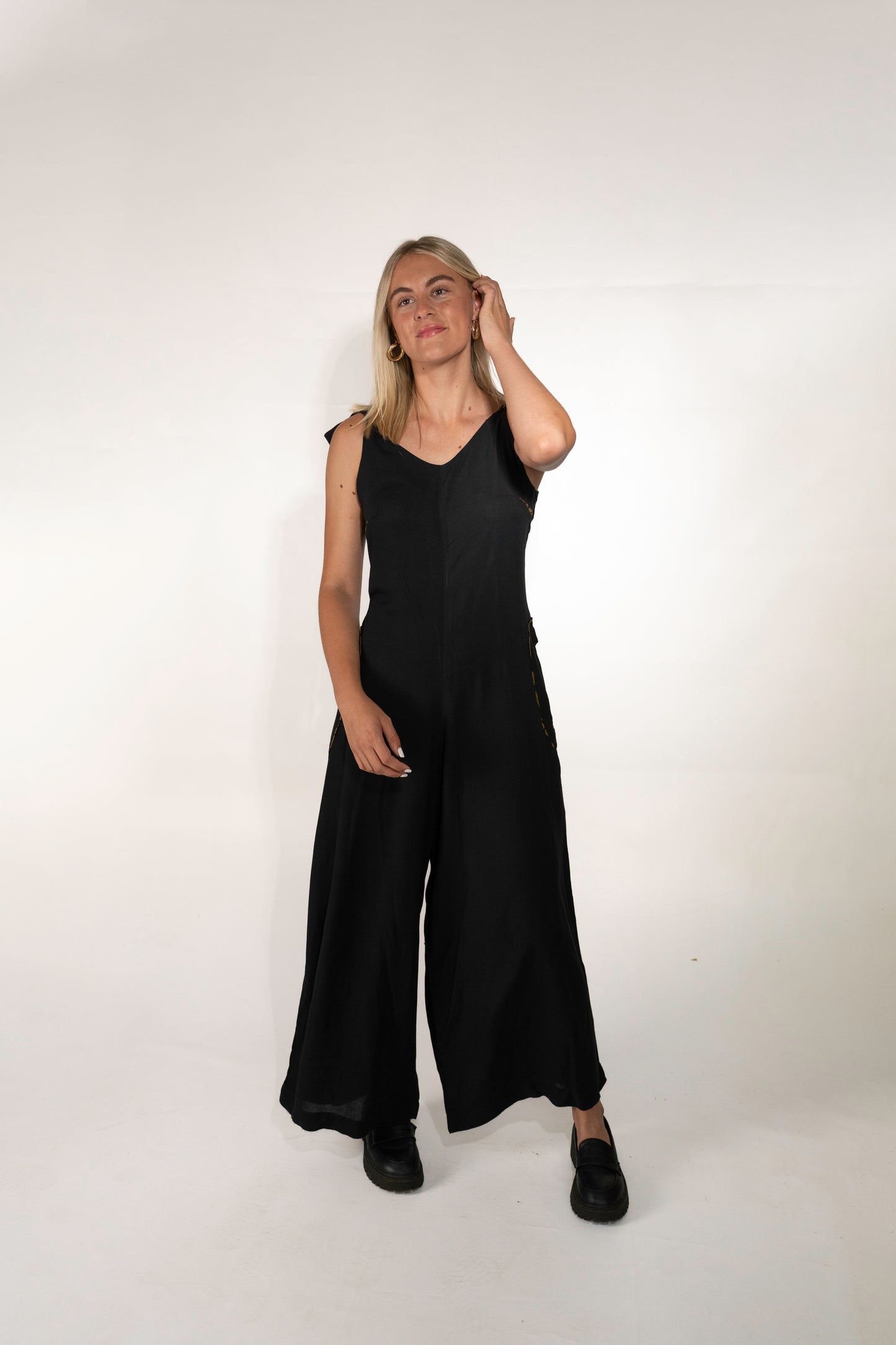 Black Tie Jumpsuit