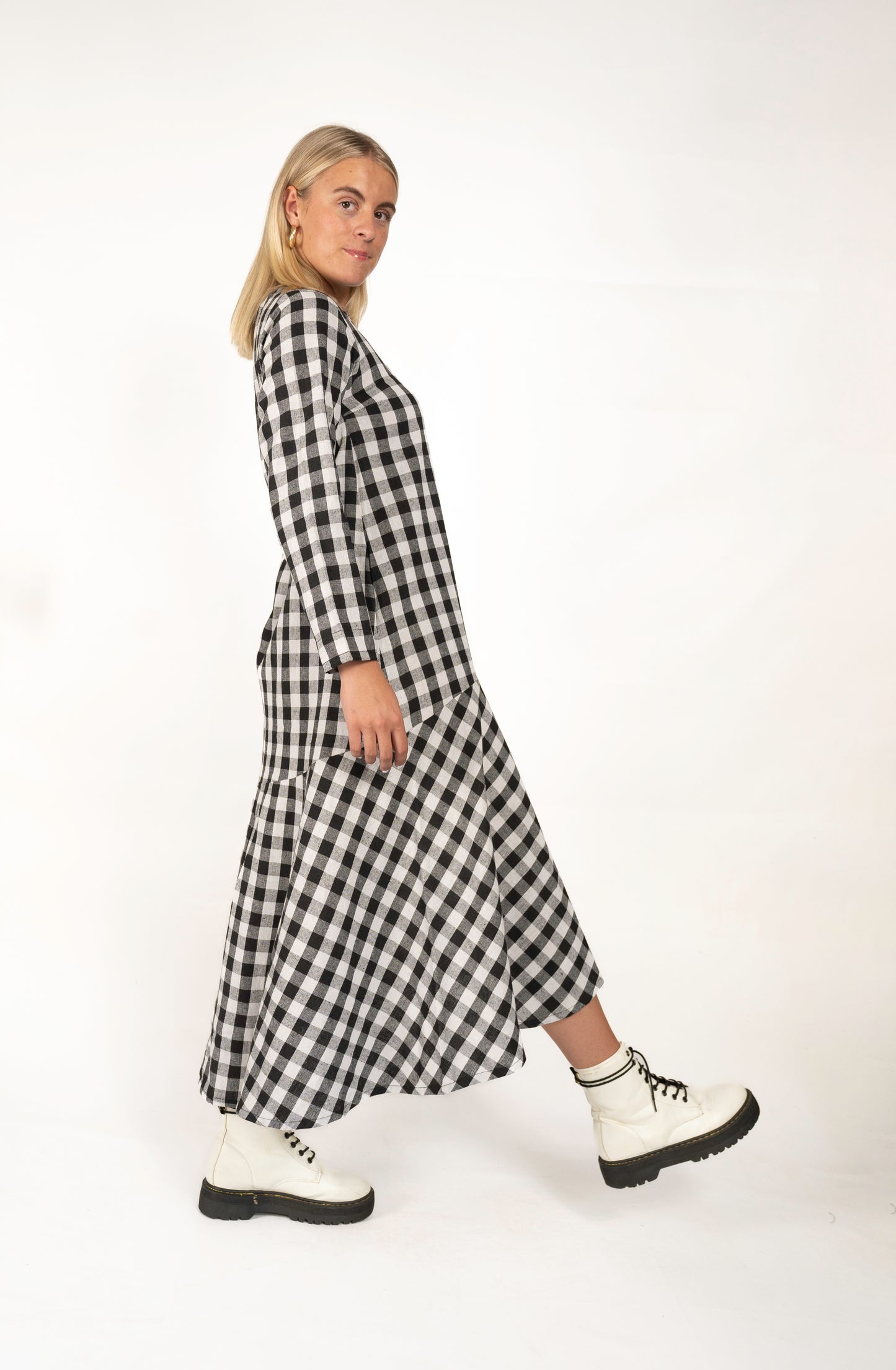 Gingham Dress