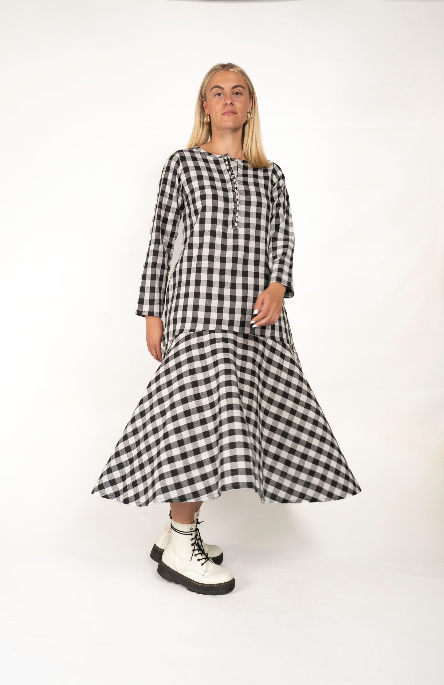 Gingham Dress